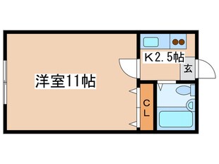 パークサイド６１８の物件間取画像